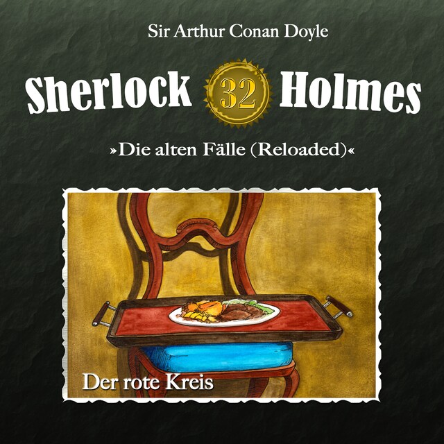 Book cover for Sherlock Holmes, Die alten Fälle (Reloaded), Fall 32: Der rote Kreis