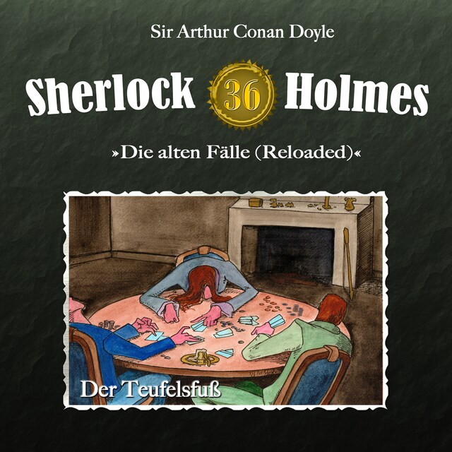 Book cover for Sherlock Holmes, Die alten Fälle (Reloaded), Fall 36: Der Teufelsfuß