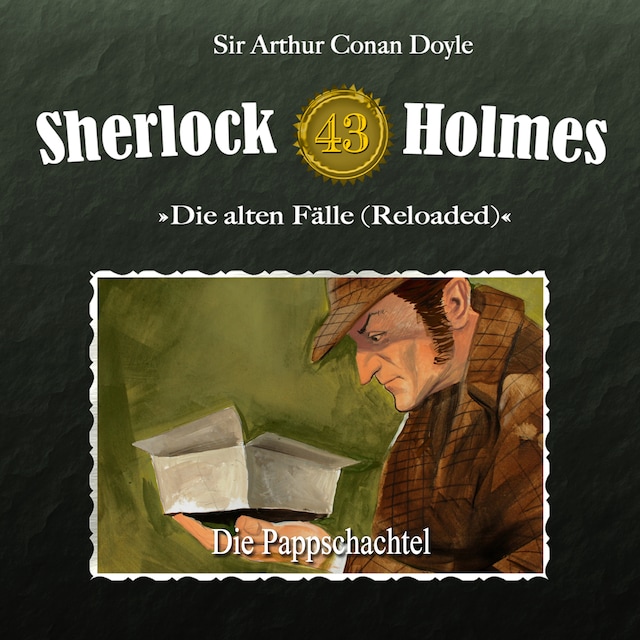 Buchcover für Sherlock Holmes, Die alten Fälle (Reloaded), Fall 43: Die Pappschachtel