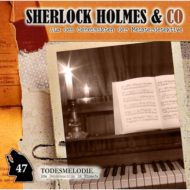 Book cover for Sherlock Holmes & Co, Folge 47: Todesmelodie