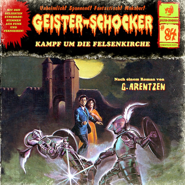 Kirjankansi teokselle Geister-Schocker, Folge 84: Kampf um die Felsenkirche