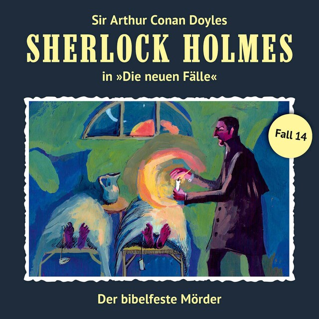 Kirjankansi teokselle Sherlock Holmes, Die neuen Fälle, Fall 14: Der bibelfeste Mörder