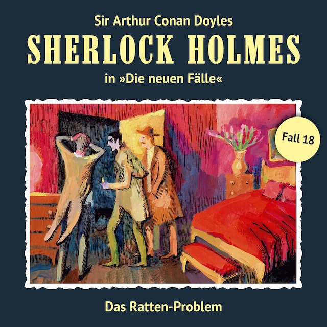 Buchcover für Sherlock Holmes, Die neuen Fälle, Fall 18: Das Ratten-Problem