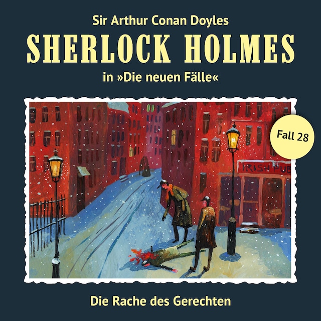 Kirjankansi teokselle Sherlock Holmes, Die neuen Fälle, Fall 28: Die Rache des Gerechten