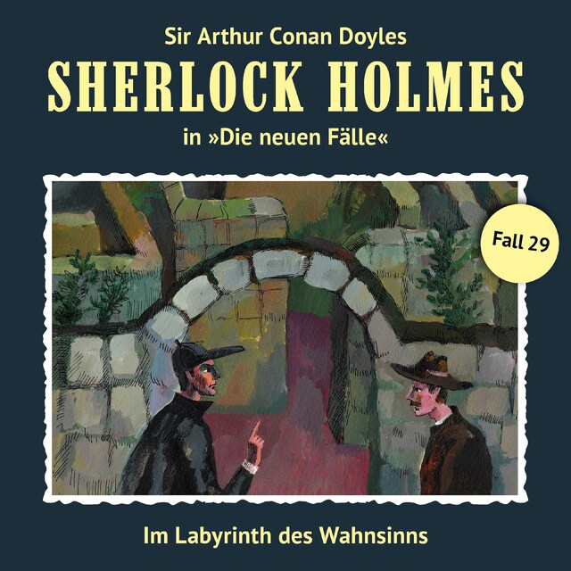 Bokomslag för Sherlock Holmes, Die neuen Fälle, Fall 29: Im Labyrinth des Wahnsinns