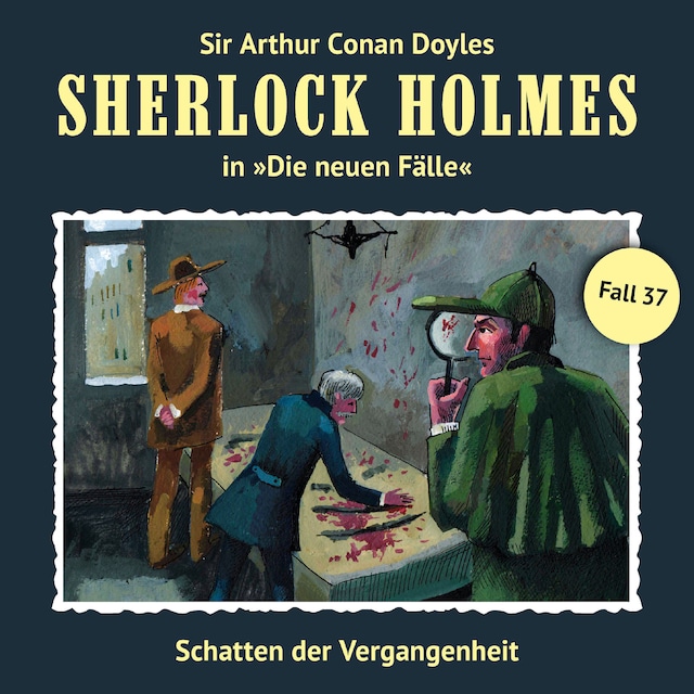 Kirjankansi teokselle Sherlock Holmes, Die neuen Fälle, Fall 37: Schatten der Vergangenheit
