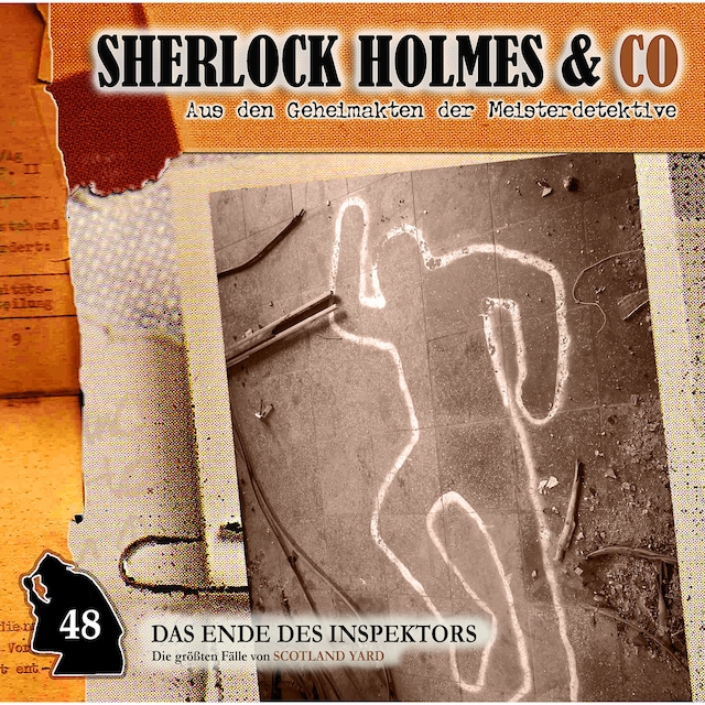 Boekomslag van Sherlock Holmes & Co, Folge 48: Das Ende des Inspektors