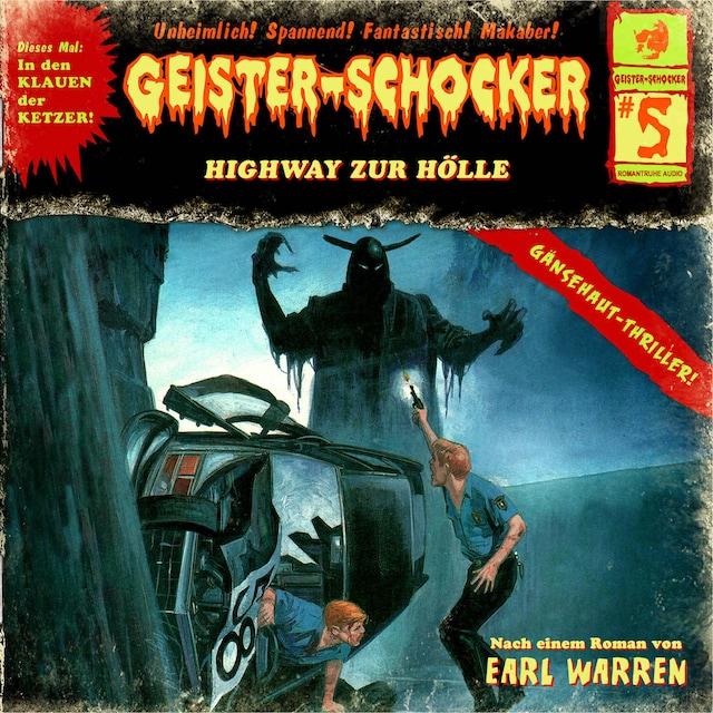 Portada de libro para Geister-Schocker, Folge 5: Highway zur Hölle