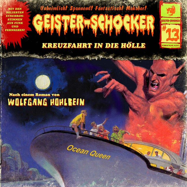 Book cover for Geister-Schocker, Folge 13: Kreuzfahrt in die Hölle