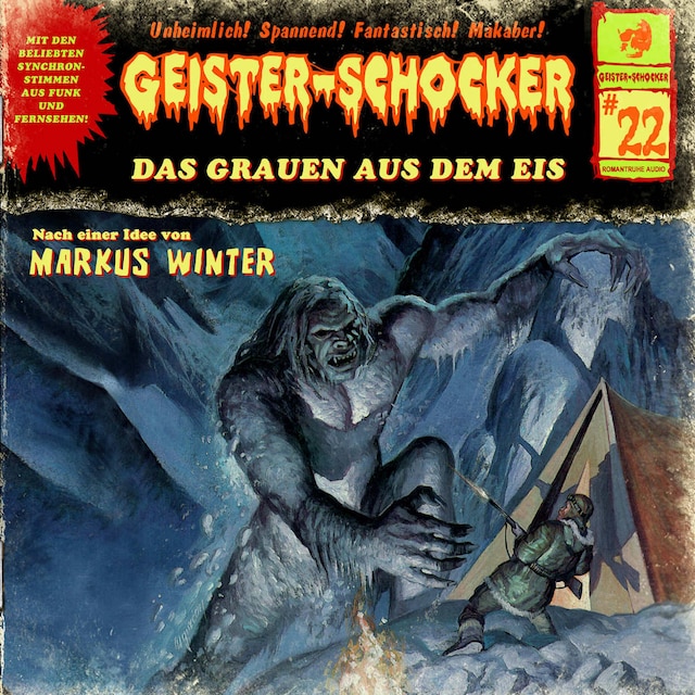 Couverture de livre pour Geister-Schocker, Folge 22: Das Grauen aus dem Eis