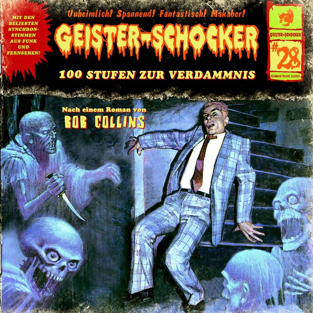 Book cover for Geister-Schocker, Folge 28: 100 Stufen zur Verdammnis