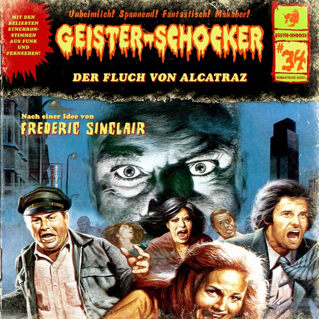 Copertina del libro per Geister-Schocker, Folge 34: Der Fluch von Alcatraz