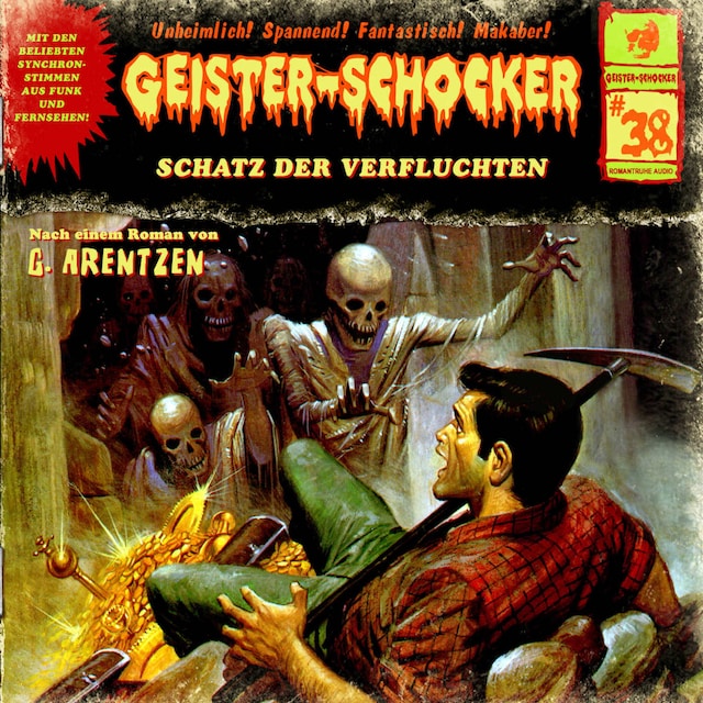 Copertina del libro per Geister-Schocker, Folge 38: Schatz der Verfluchten