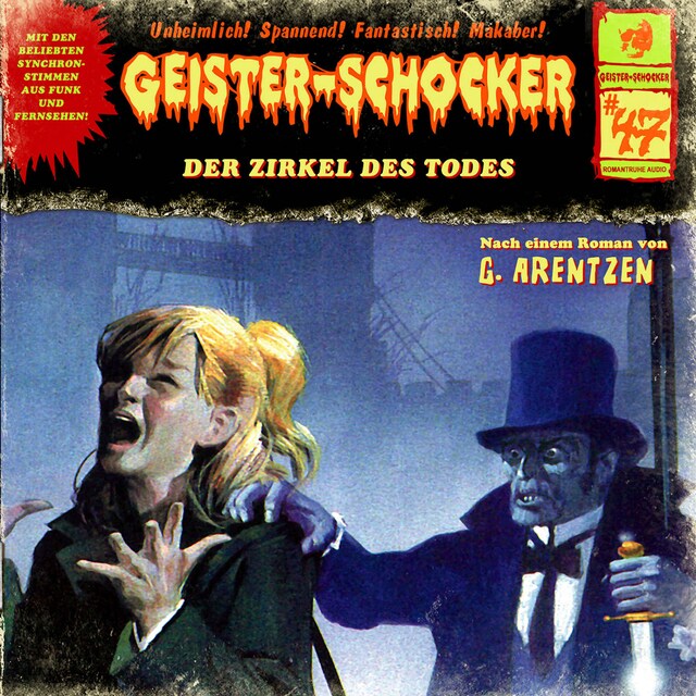 Book cover for Geister-Schocker, Folge 47: Der Zirkel des Todes