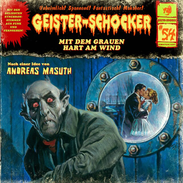 Book cover for Geister-Schocker, Folge 54: Mit dem Grauen hart am Wind