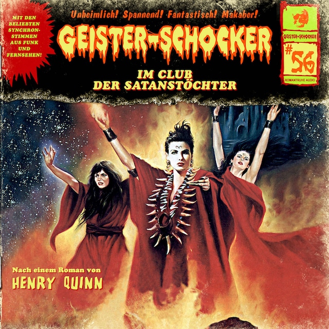 Bokomslag for Geister-Schocker, Folge 56: Im Club der Satanstöchter