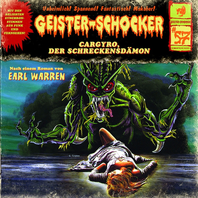 Copertina del libro per Geister-Schocker, Folge 57: Cargyro, der Schreckensdämon