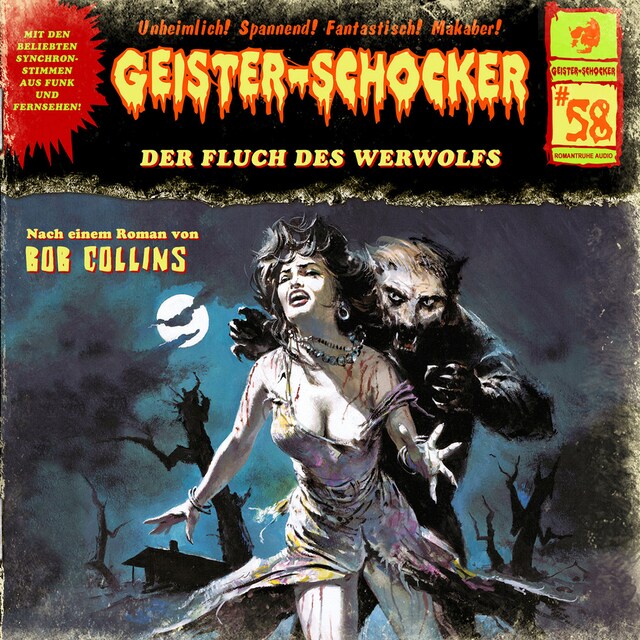 Book cover for Geister-Schocker, Folge 58: Der Fluch des Werwolfs