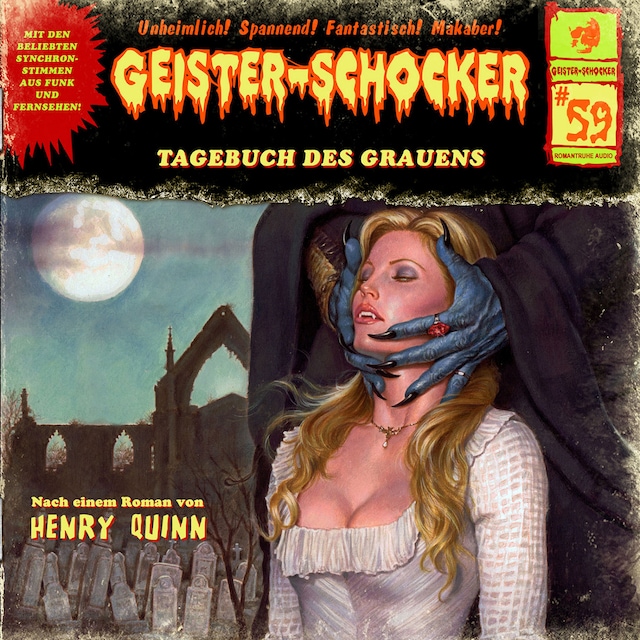 Buchcover für Geister-Schocker, Folge 59: Tagebuch des Grauens
