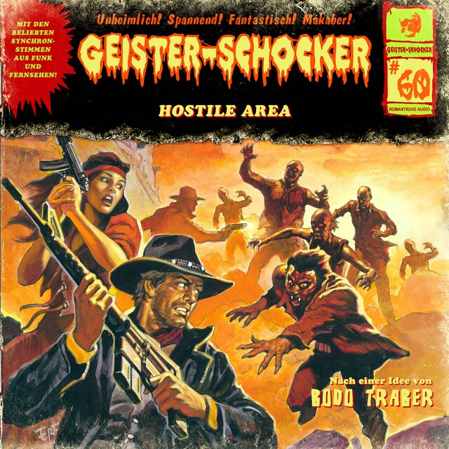 Book cover for Geister-Schocker, Folge 60: Hostile Area