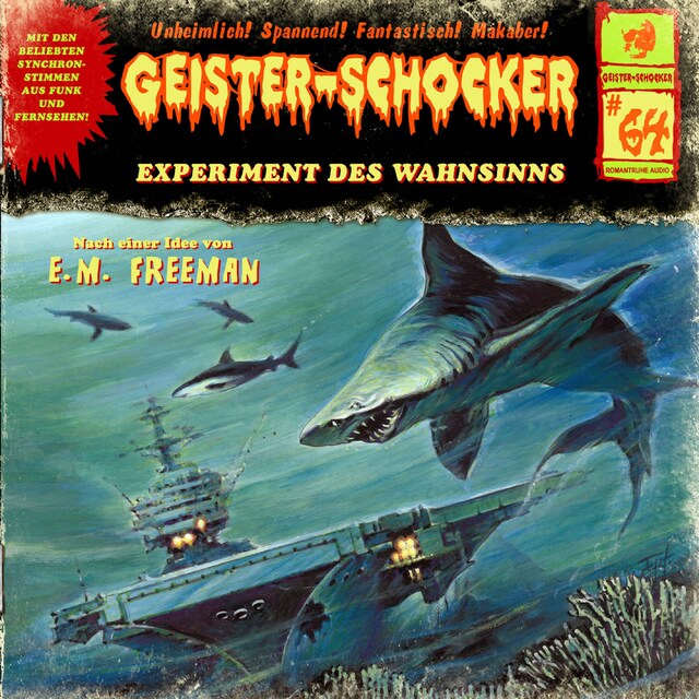 Buchcover für Geister-Schocker, Folge 64: Experiment des Wahnsinns