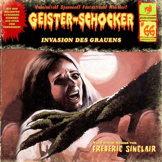 Book cover for Geister-Schocker, Folge 66: Invasion des Grauens