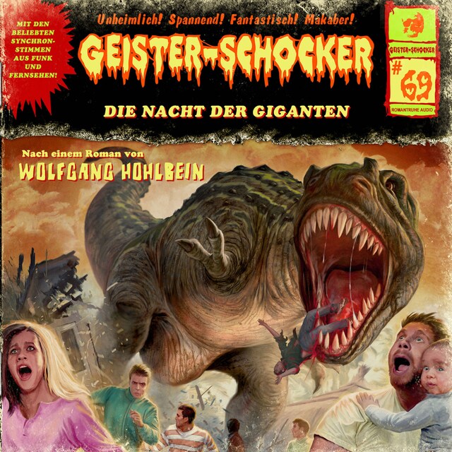 Couverture de livre pour Geister-Schocker, Folge 69: Die Nacht der Giganten