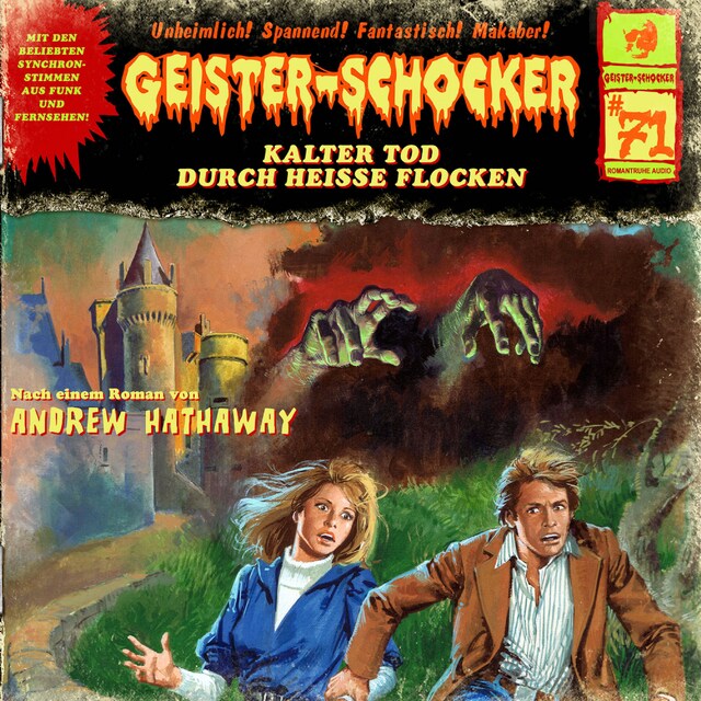 Geister-Schocker, Folge 71: Kalter Tod durch heiße Flocken Book cover for Geister-Schocker, Folge 71: Kalter Tod durch heiße Flocken