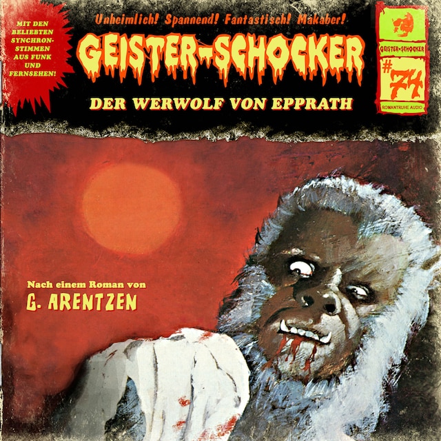 Okładka książki dla Geister-Schocker, Folge 74: Der Werwolf von Epprath
