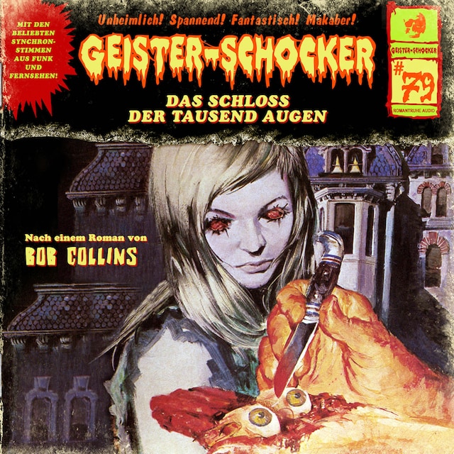 Book cover for Geister-Schocker, Folge 79: Das Schloss der tausend Augen