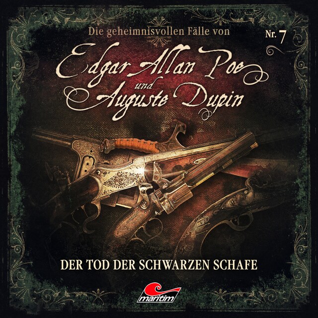 Boekomslag van Edgar Allan Poe & Auguste Dupin, Folge 7: Der Tod der schwarzen Schafe