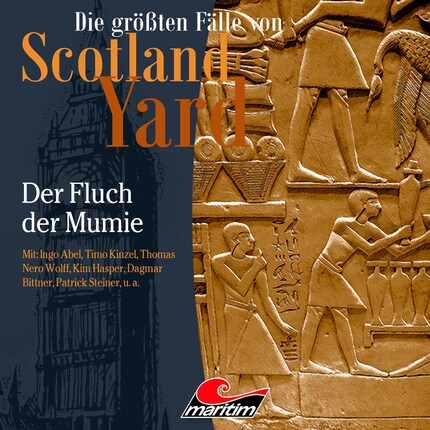 Die größten Fälle von Scotland Yard, Folge 40: Der Fluch der Mumie bookCoverFor