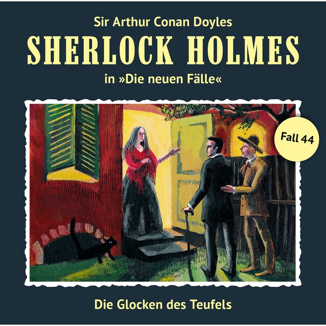 Portada de libro para Sherlock Holmes, Die neuen Fälle, Fall 44: Die Glocken des Teufels