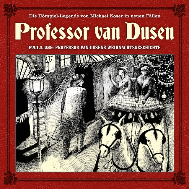 Bokomslag för Professor van Dusen, Die neuen Fälle, Fall 20: Professor van Dusens Weihnachtsgeschichte