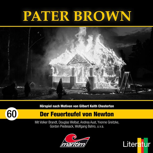 Book cover for Pater Brown, Folge 60: Der Feuerteufel von Newton