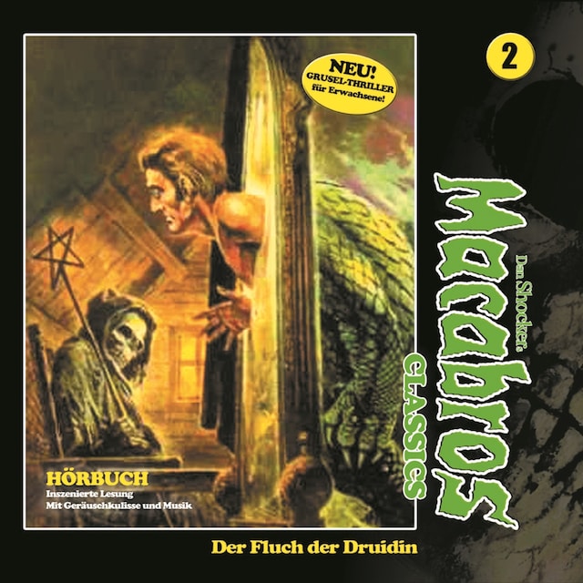 Book cover for Macabros - Classics, Folge 2: Der Fluch der Druidin