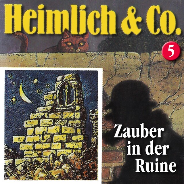 Kirjankansi teokselle Heimlich & Co., Folge 5: Zauber in der Ruine