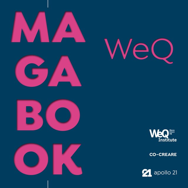 Buchcover für Co-Creare, Magabook: WeQ
