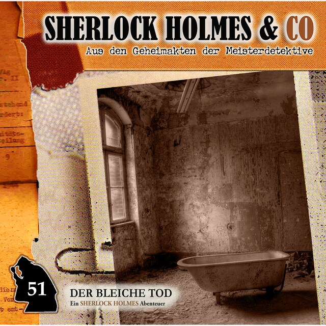 Boekomslag van Sherlock Holmes & Co, Folge 51: Der bleiche Tod