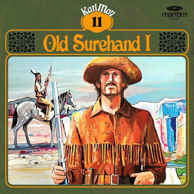 Buchcover für Karl May, Grüne Serie, Folge 11: Old Surehand I