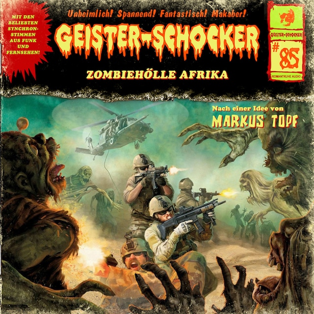 Book cover for Geister-Schocker, Folge 85: Zombie-Hölle Afrika