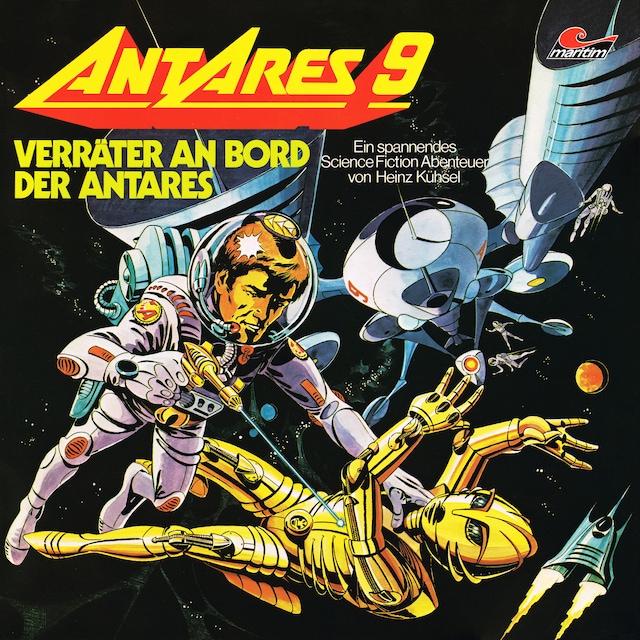Kirjankansi teokselle Antares 9: Verräter an Bord der Antares