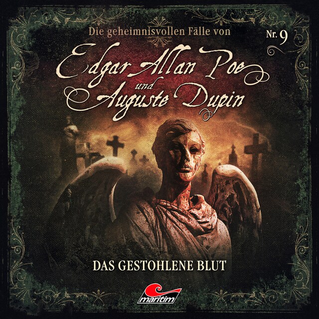 Book cover for Edgar Allan Poe & Auguste Dupin, Folge 9: Das gestohlene Blut