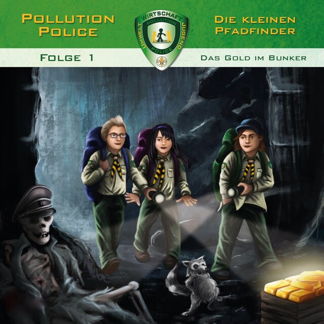 Boekomslag van Pollution Police, Folge 1: Das Gold im Bunker