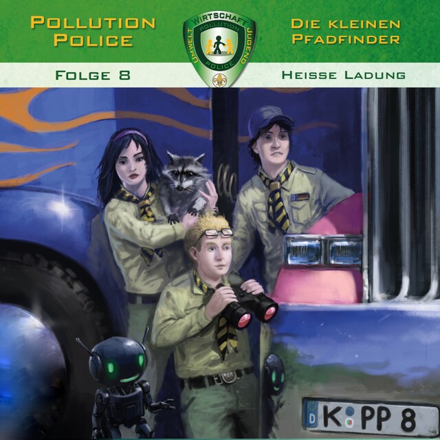 Kirjankansi teokselle Pollution Police, Folge 8: Heiße Ladung