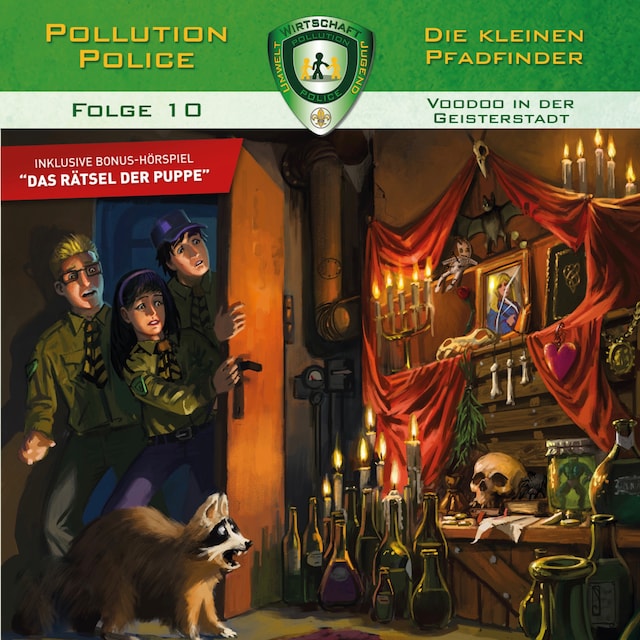 Couverture de livre pour Pollution Police, Folge 10: Voodoo in der Geisterstadt