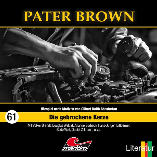 Book cover for Pater Brown, Folge 61: Die gebrochene Kerze