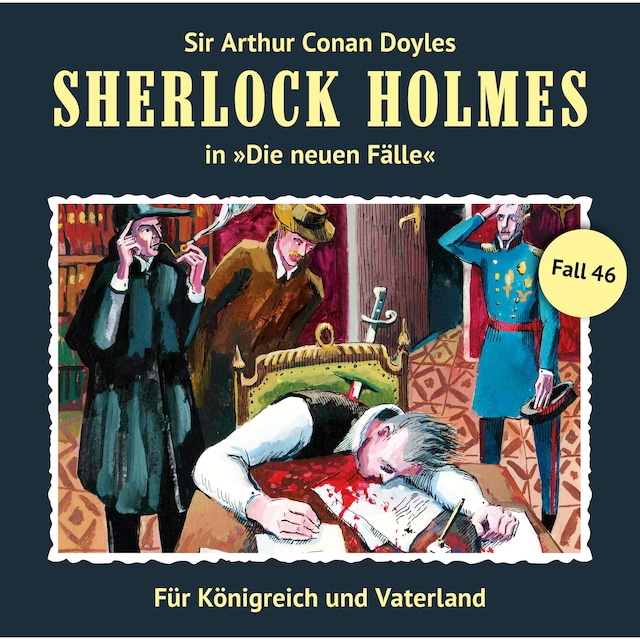 Boekomslag van Sherlock Holmes, Die neuen Fälle, Fall 46: Für Königreich und Vaterland