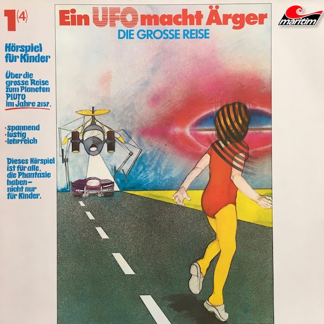 Book cover for Die große Reise, Folge 1: Ein UFO macht Ärger