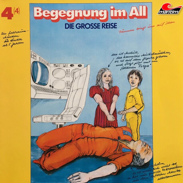 Copertina del libro per Die große Reise, Folge 4: Begegnung im All